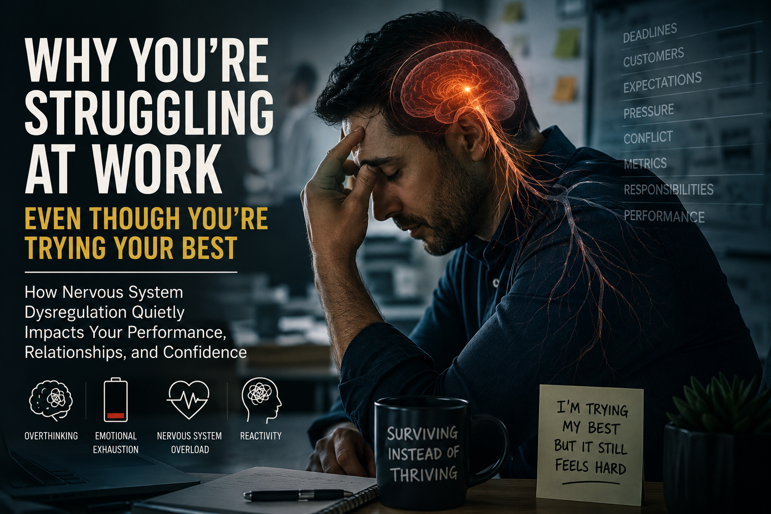 Why You’re Struggling at Work Even Though You’re Trying Your Best